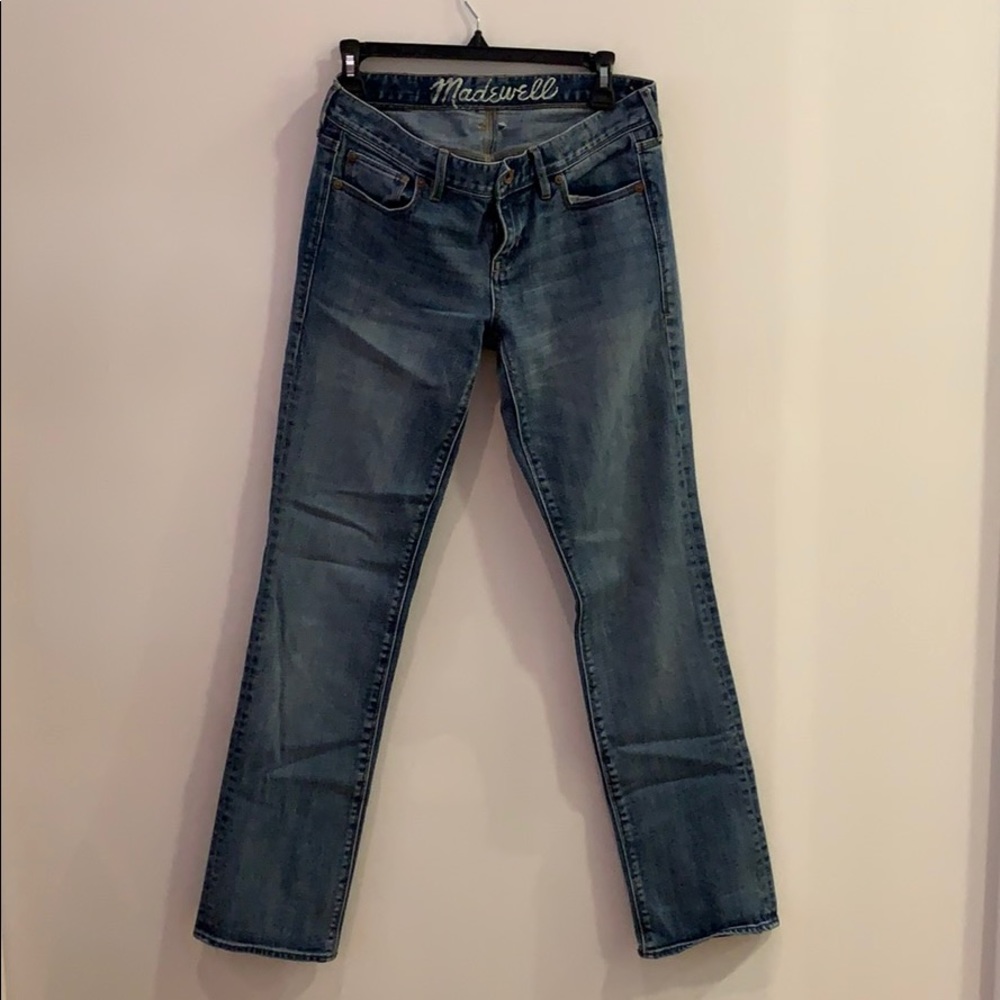 Madewell Rail Straight Jeans